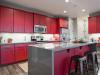 Кухня красного цвета: особенности дизайна, фото, сочетания Современные кухни красный фасад