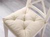 Простые подушки на стул, изготовленные своими руками Подушки на стулья своими руками из ткани